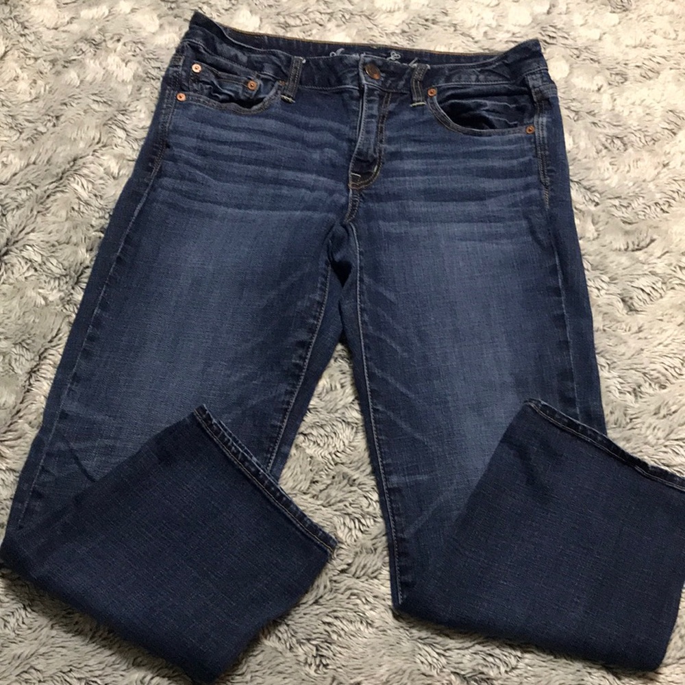AE cropped jeans